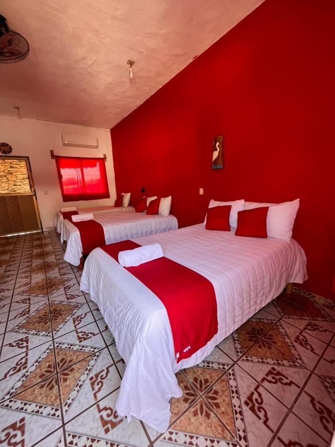 Hotel Y Bungalows Bugambilias San Patricio - Melaque Exterior foto